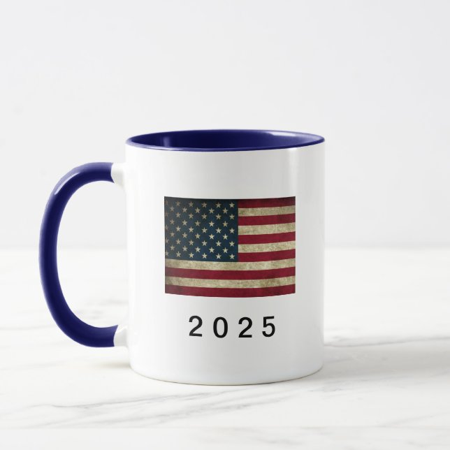 American Flag 2025 Kaffee Tasse (Links)