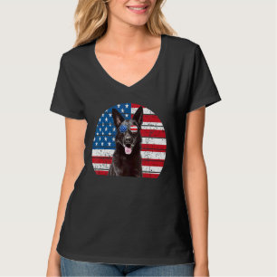 American Flag 4. Juli Gsd D T-Shirt