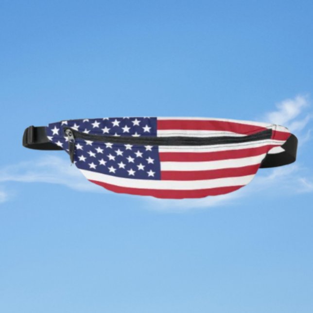 American Flag - All-over Print Fanny Pack Bauchtasche (Von Creator hochgeladen)