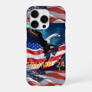 American Flag American Eagle TRUMP 2024 iPhone 16 Pro Hülle