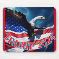 American Flag American Eagle TRUMP 2024