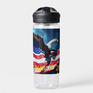American Flag American Eagle TRUMP 2024 Trinkflasche