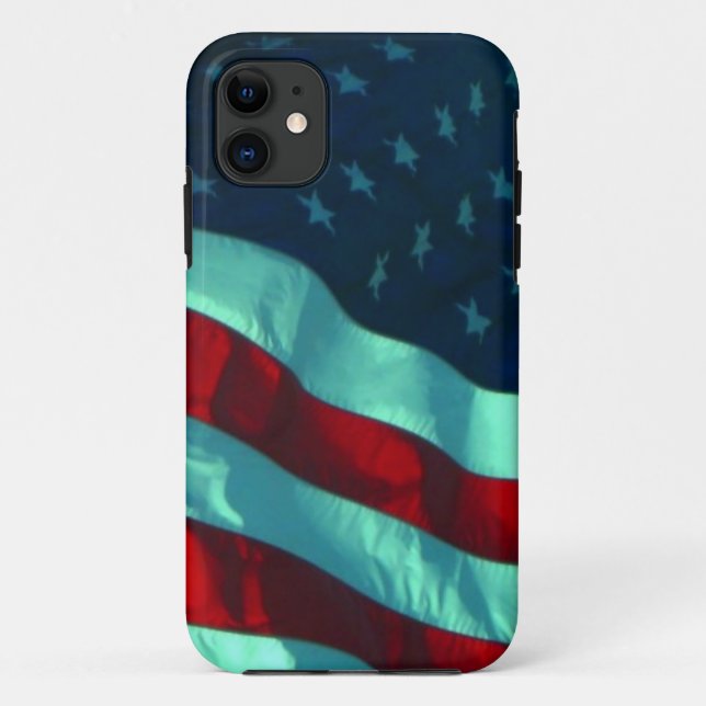 American Flag Apple Case-Mate iPhone Hülle (Rückseite)
