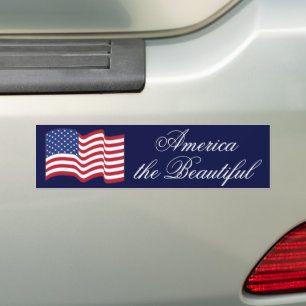 American Flag Autoaufkleber
