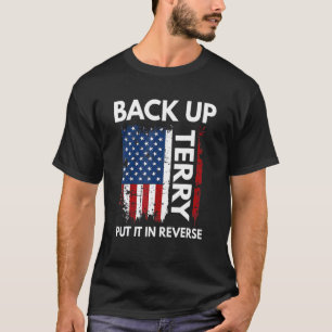 American Flag Back Up Terry setzen es in Umkehr 4. T-Shirt