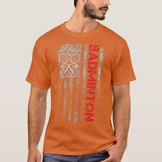 American Flag Badminton Jersey für Badminton Playe T-Shirt