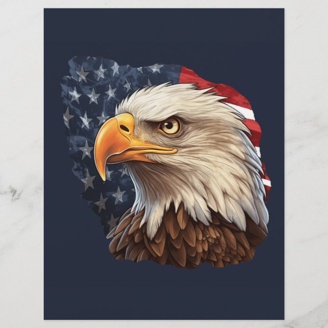 American Flag Bald Eagle Flyer (Vorne)