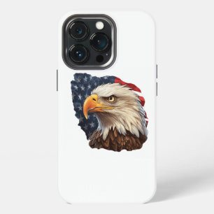 American Flag Bald Eagle iPhone 13 Pro Hülle