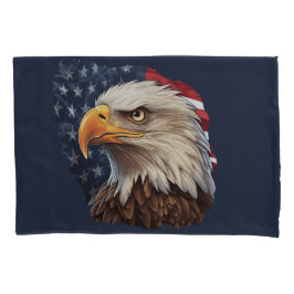 American Flag Bald Eagle Kissenbezug