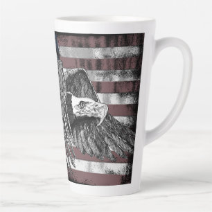 American Flag Bald Eagle USA Milchtasse