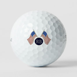 American Flag Balls Golfball