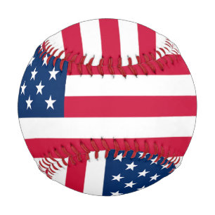 American Flag Baseball USA Patriotic