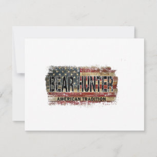 American Flag Beer Hunter Einladung