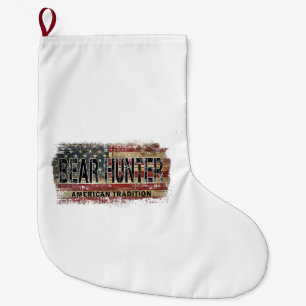 American Flag Beer Hunter Großer Weihnachtsstrumpf