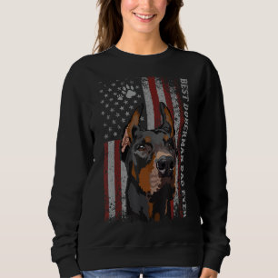 American Flag Best Doberman Vater Ever Shirt Funny