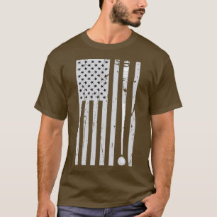 American Flag Billiard Pool Player Männer Frauen G T-Shirt
