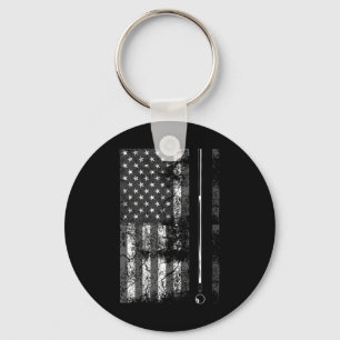 American Flag Billiard Stick Niedliches Tischspiel Schlüsselanhänger