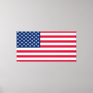 American Flag Canvas Print - Patriotic - USA Leinwanddruck