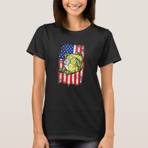 American Flag Cauliflower Bauern Liebe Wachau T-Shirt
