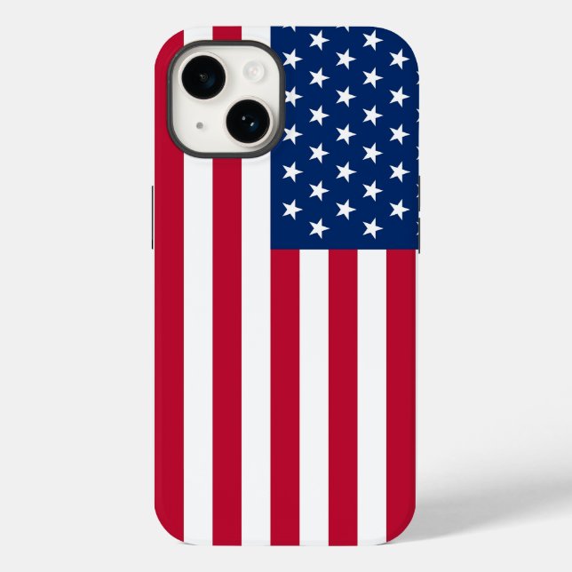 American Flag Cell Phone Case (Rückseite)