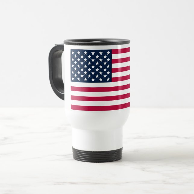 American Flag Coffee Tasse (Vorderseite Links)