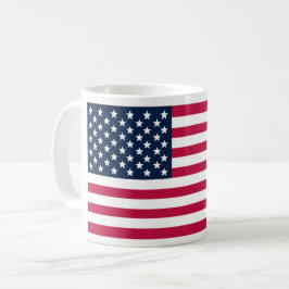 American Flag Coffee Tasse
