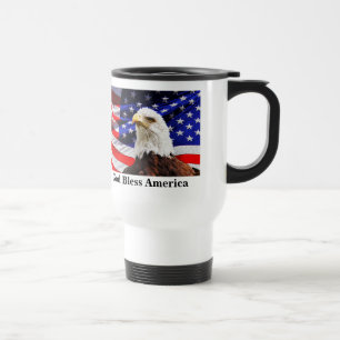 American Flag Coffee Tasse oder ZWEI IHRE FOTOS & 