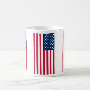 American Flag Coffee Tasse USA Patriotic Gift