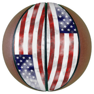 American Flag Custom Fullsize Basketball
