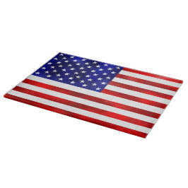 American Flag Cutting Board Schneidebrett