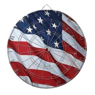 American Flag Dart Board Dartscheibe