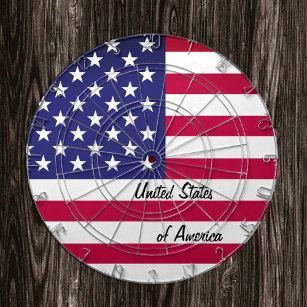 American Flag Dartboard, USA Dartscheibe