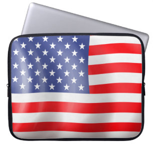 American Flag Design Laptopschutzhülle