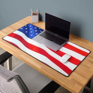 American Flag Design Schreibtischunterlage