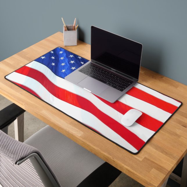 American Flag Design Schreibtischunterlage (Büro 2)