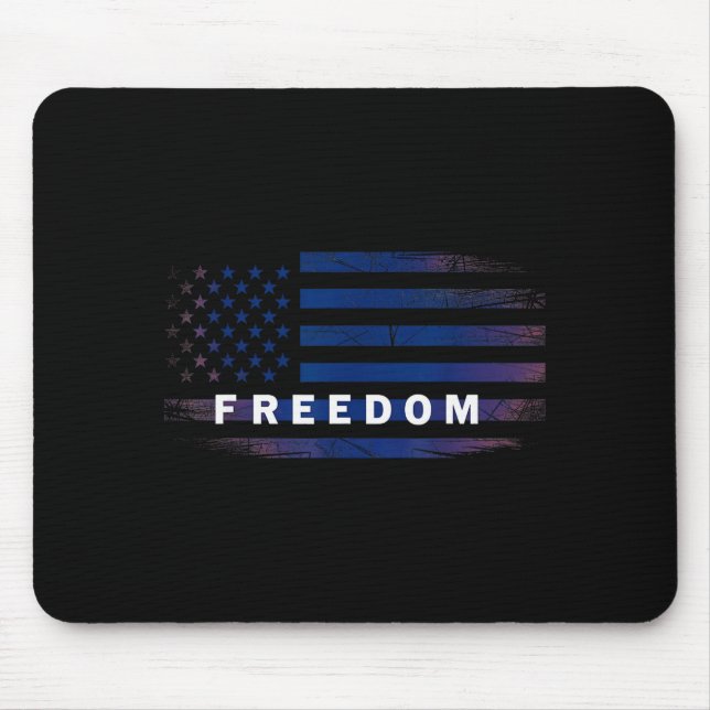 American Flag Dom  Mousepad (Vorne)