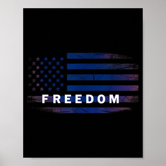 American Flag Dom  Poster (Vorne)