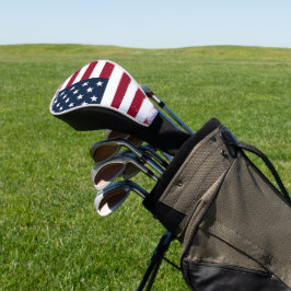 American Flag Driver Golf Head Cover Headcover