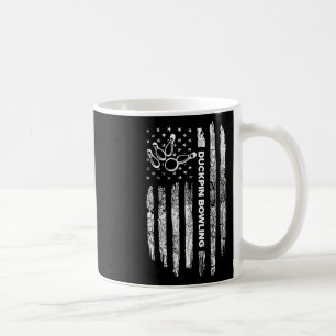 American Flag Duckpin Bowling - Vintager Duckpin B Kaffeetasse