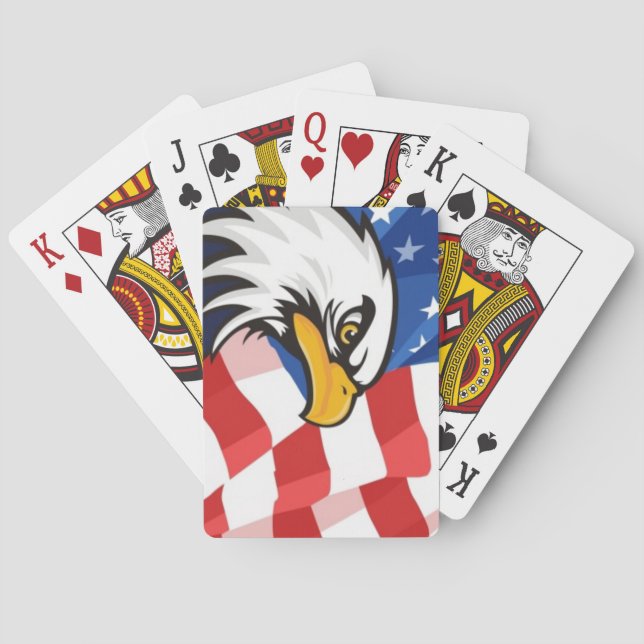 American Flag/Eagle Deck of Playing Cards Spielkarten (Rückseite)