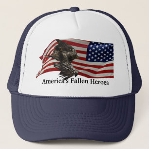 AmerIcan Flag & Eagle Hats Truckerkappe