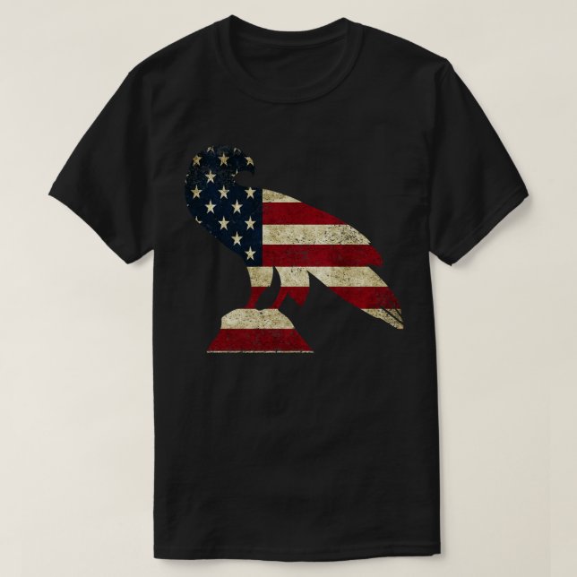 American Flag Eagle T-Shirt (Design vorne)