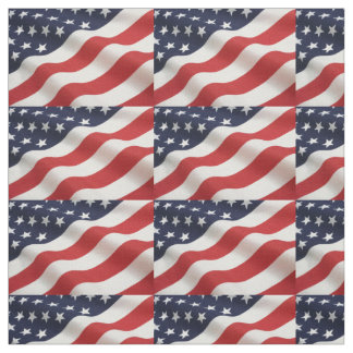 American Flag Fabric Stoff
