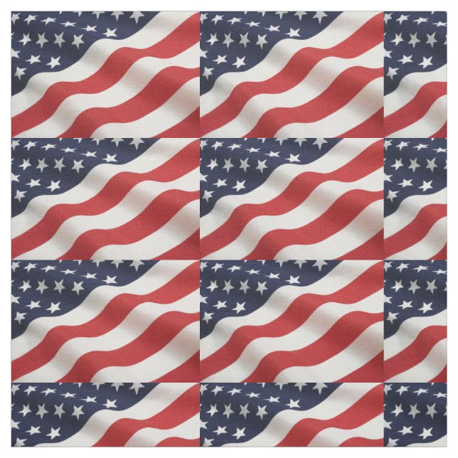 American Flag Fabric Stoff (Muster)