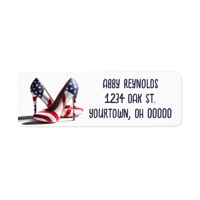 American Flag Fashion Pumps (Vorne)