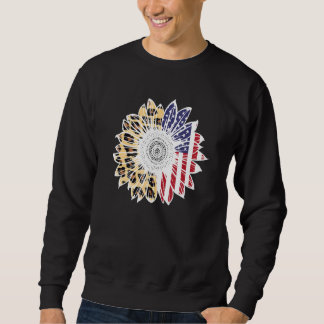 American Flag Firework Director Sweatshirt