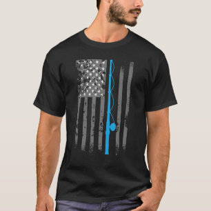 American Flag Fishing Shirt Vintag Fishing Gift