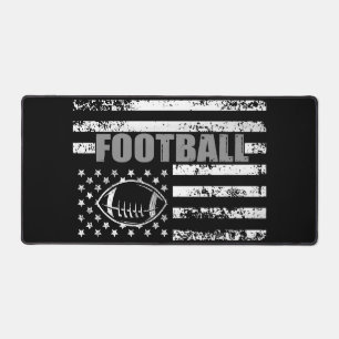American Flag Football Patriotic Football Schreibtischunterlage