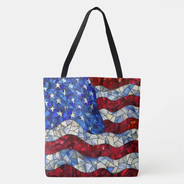 American Flag Glass Toag (Vorderseite)
