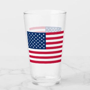 American Flag Glass USA Glas